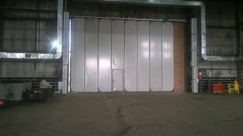 Складные ворота DoorHan в Ноябрьске с установкой